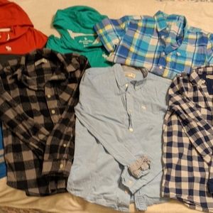 Lot of 7 Abercrombie Kids Shirts